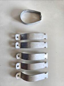 Abrazadera de tensión Galvanizada 73mm